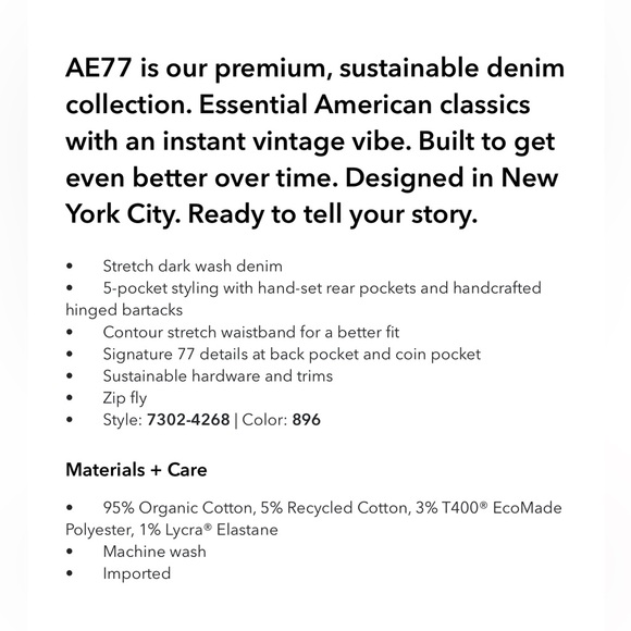 AMERICAN EAGLE | AE77 MOM JEAN - Picture 10 of 10